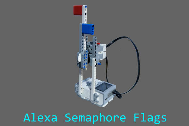 Alexa Semaphore Lego Mindsorms Challenge winner