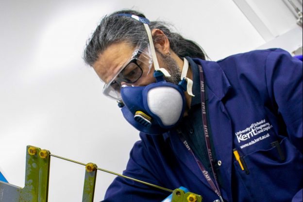 Technician Ayman El-Kharrat