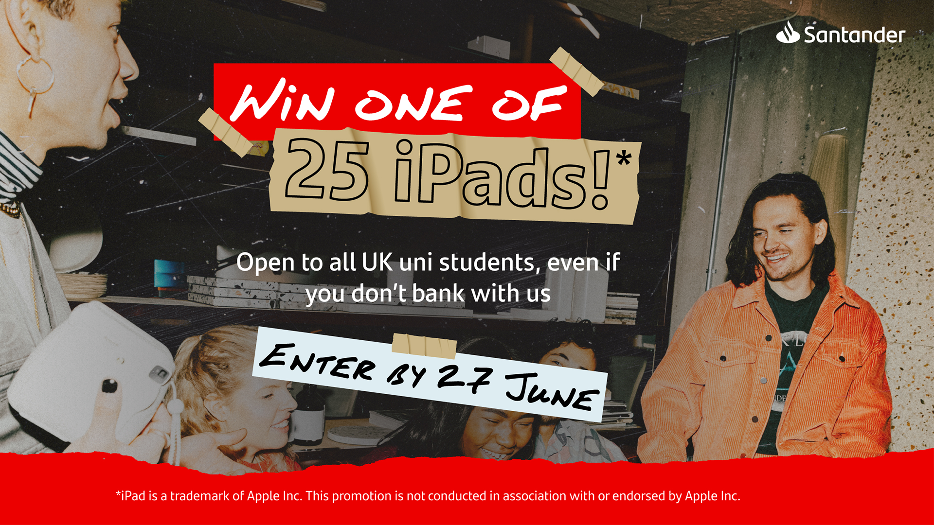 win one of 25 ipads